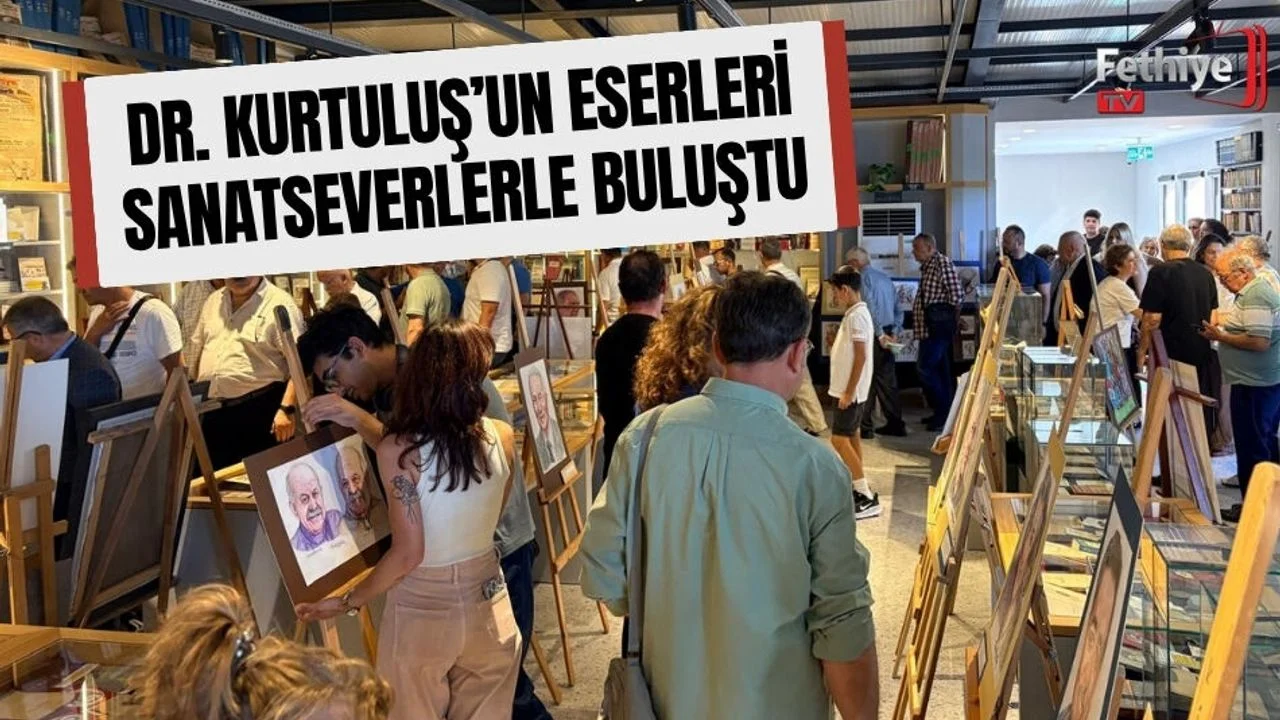 Ameliyathaneden Tuvale Dr. Kurtuluş’un Eserleri Sanatseverlerle Buluştu