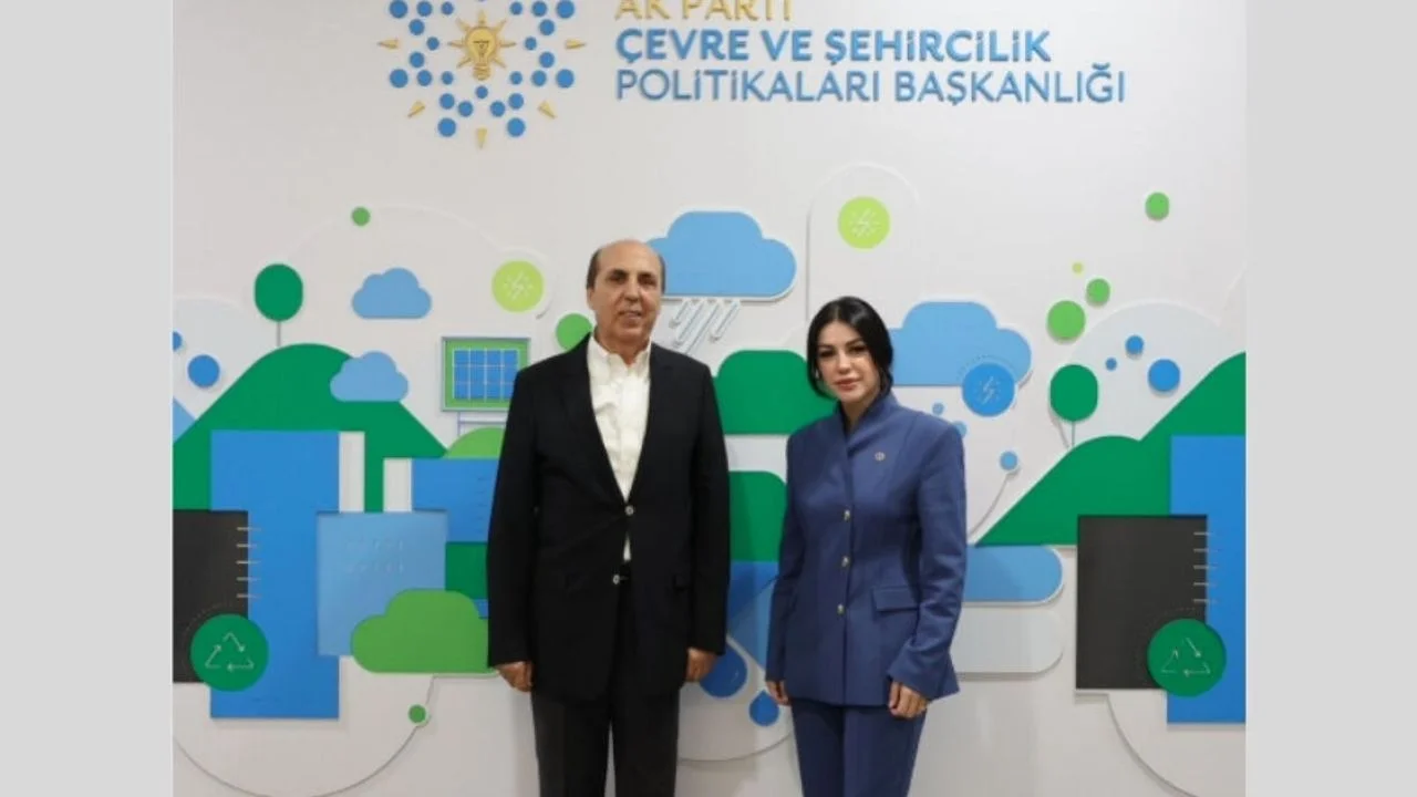 Aydın Ayaydın'dan Nilhan Ayan'a tebrik ziyareti