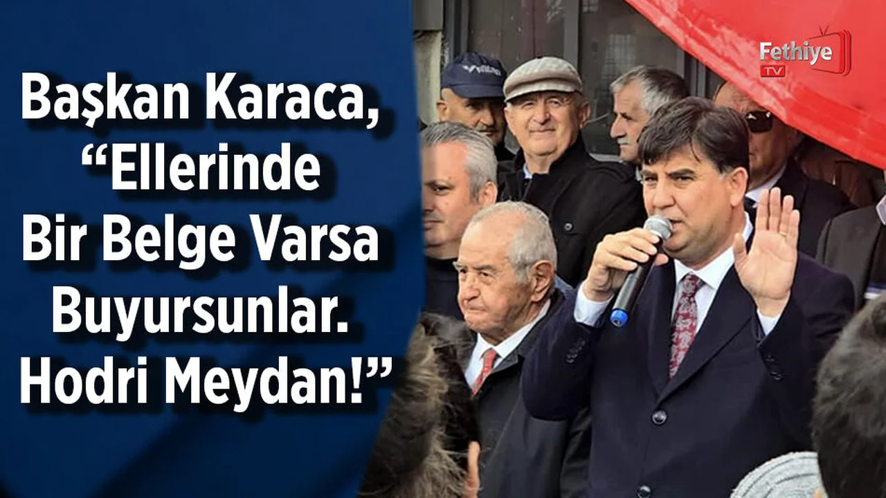 “Belgelerle Seçimi Kazanacağımı Bilsem Yine Kirli Siyaset Yapmam”