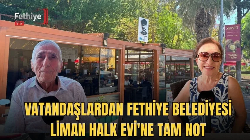 Vatandaşlardan Fethiye Belediyesi Liman Halk Evi'ne Tam Not