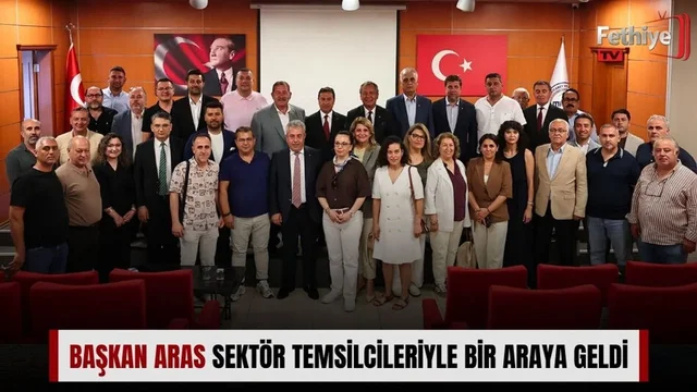 Başkan Aras Sektör Temsilcileriyle Bir Araya Geldi