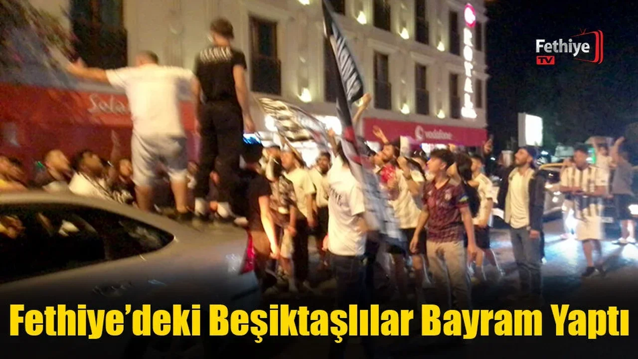 Fethiye’deki Beşiktaşlılar Bayram Yaptı