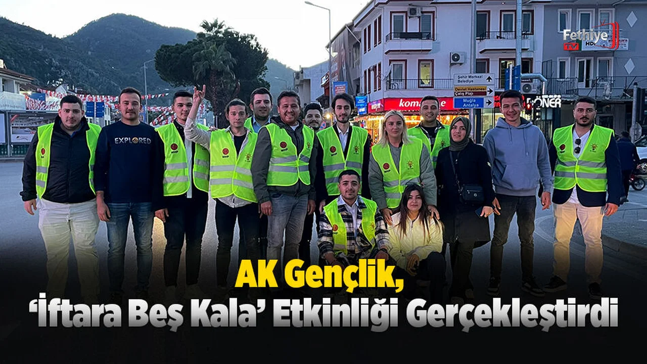 AK Gençlik, ‘İftara Beş Kala’ Etkinliği Gerçekleştirdi