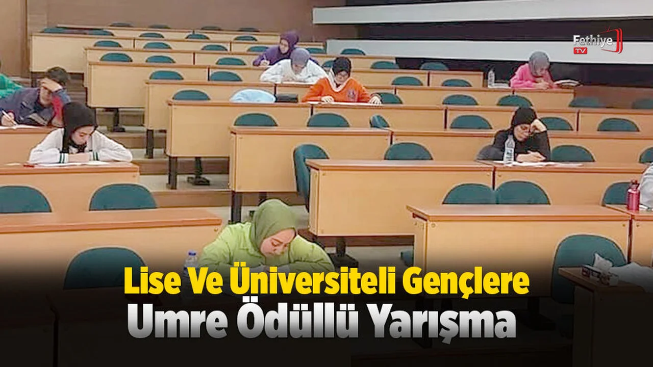 Lise Ve Üniversiteli Gençlere Umre Ödüllü Yarışma