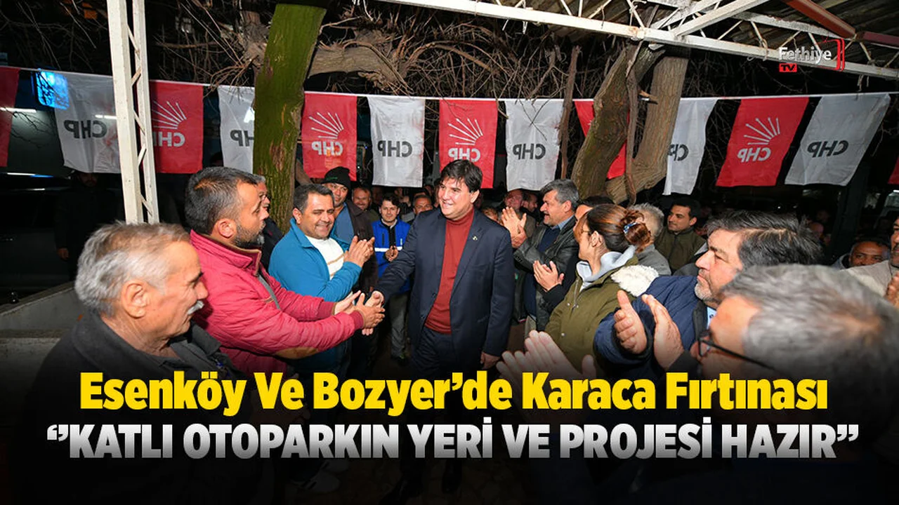 Esenköy Ve Bozyer’de Karaca Fırtınası