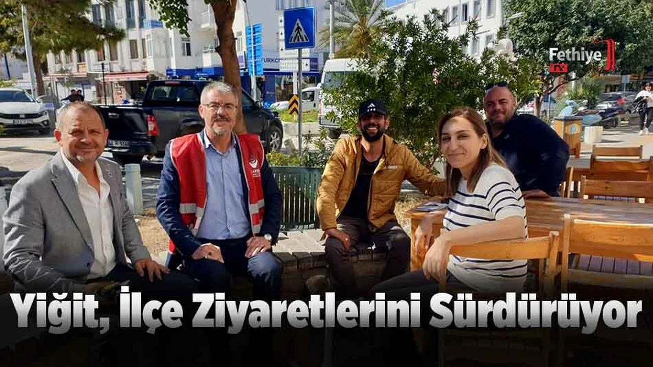 Yiğit, İlçe Ziyaretlerini Sürdürüyor