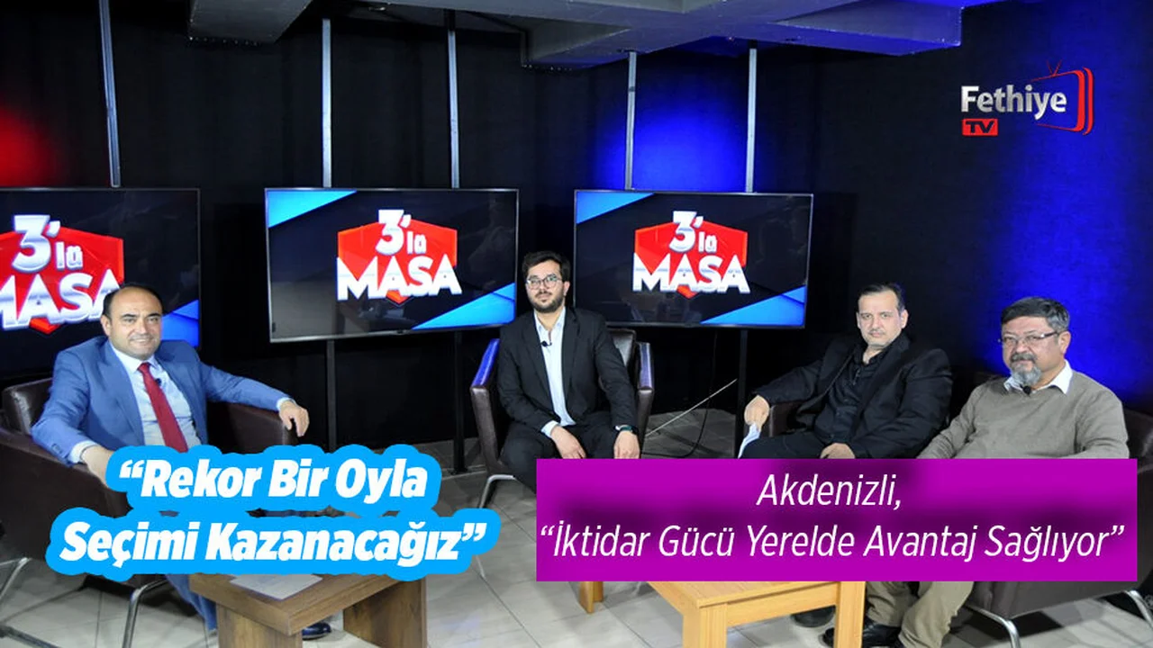Akdenizli, “Seydikemer Halkına Güveniyorum”