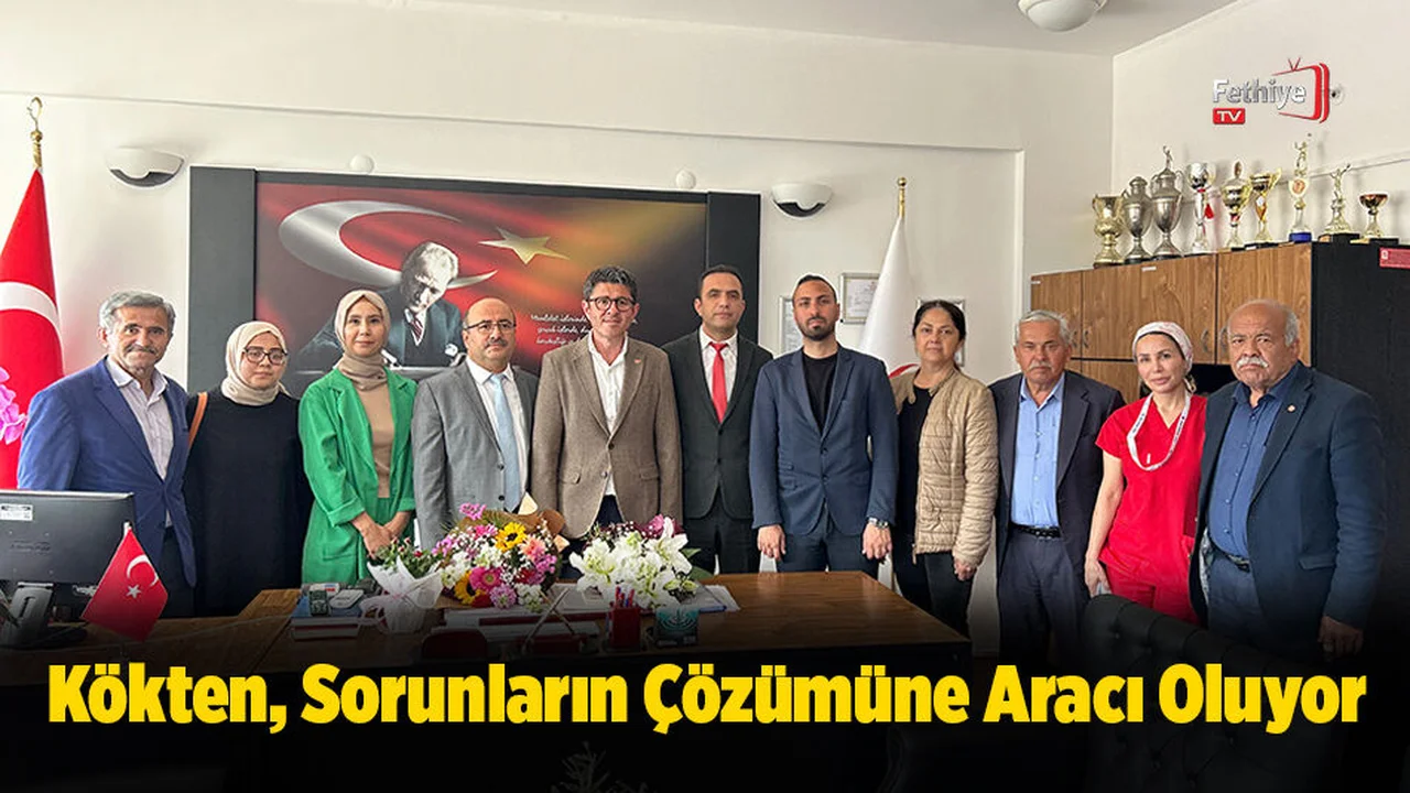 Kökten, Sorunların Çözümüne Aracı Oluyor