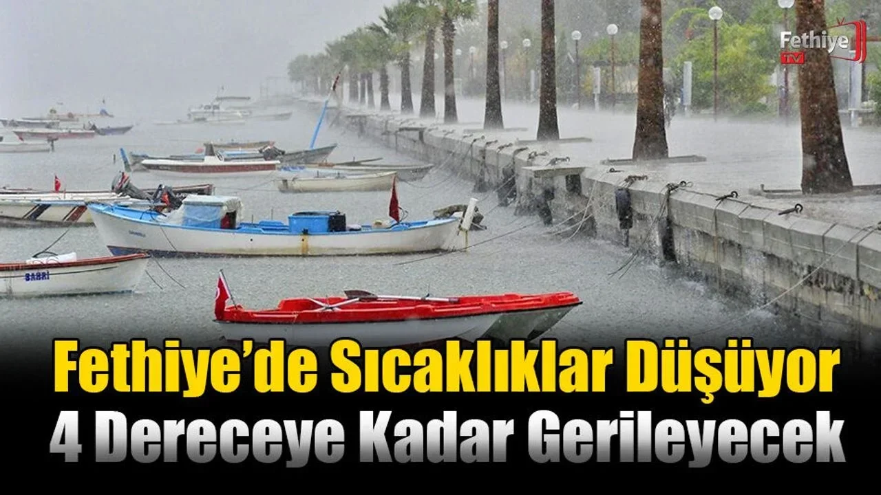 Fethiye’de Sıcaklıklar Düşüyor