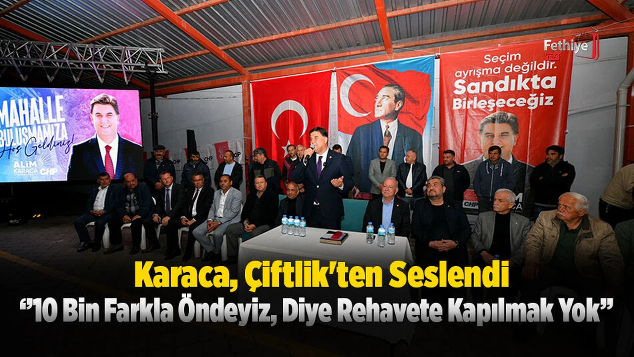 Alim Karaca, Çiftlik'ten Seslendi