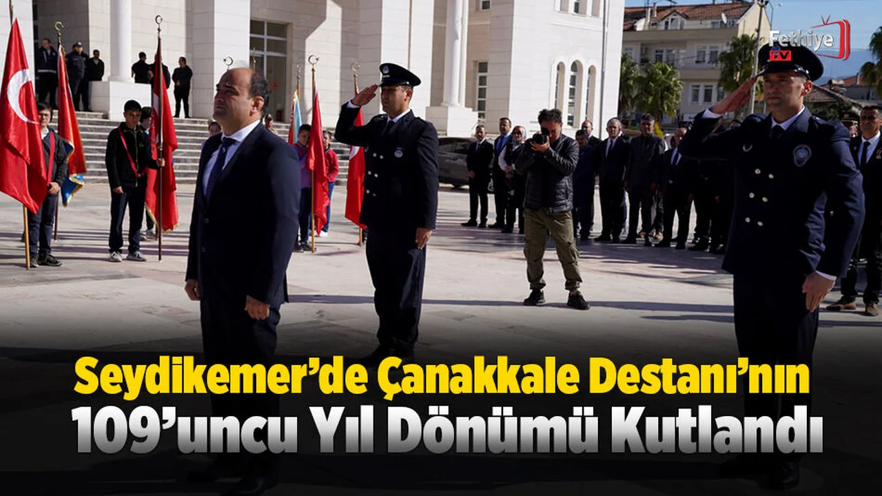 109 Yıllık Destan Seydikemer’de Gururla Kutlandı