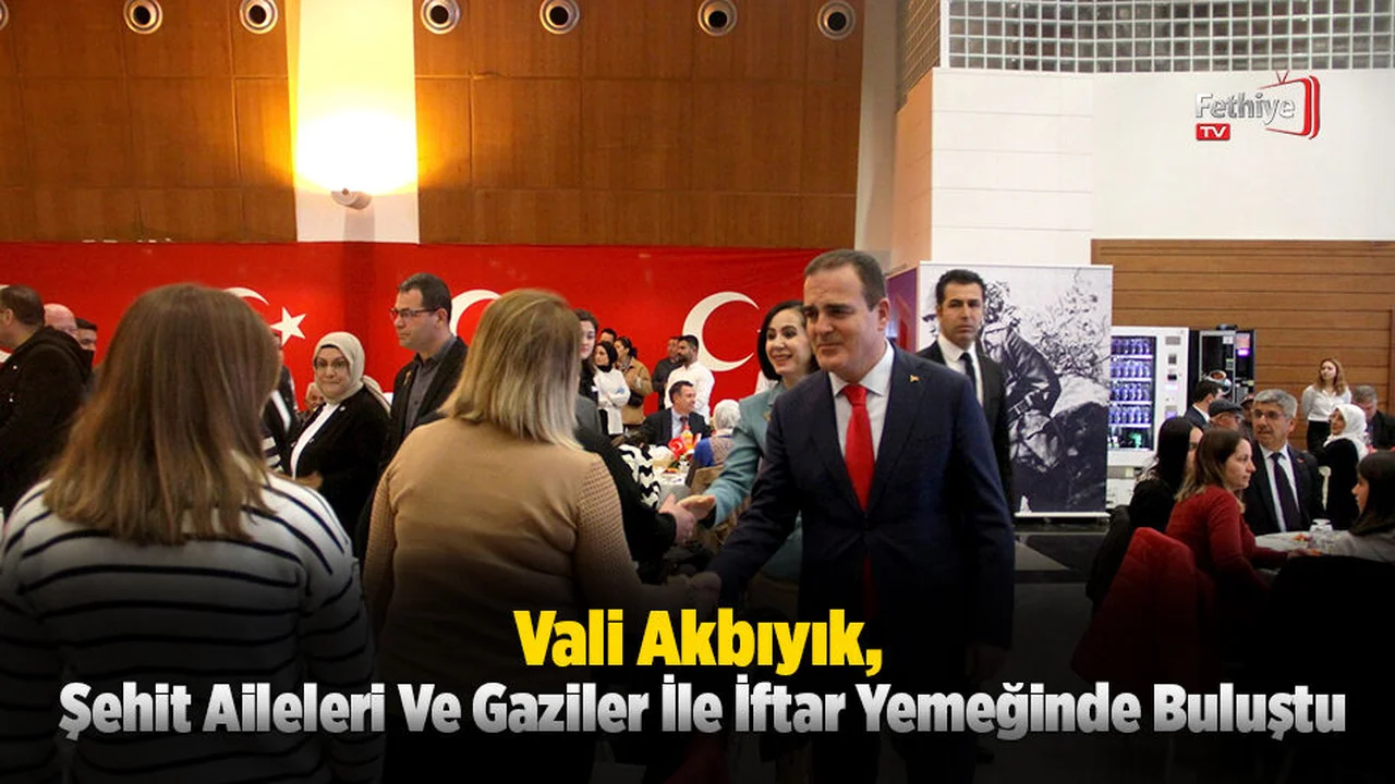 Vali Akbıyık, Şehit Aileleri Ve Gaziler İle İftar Yemeğinde Buluştu