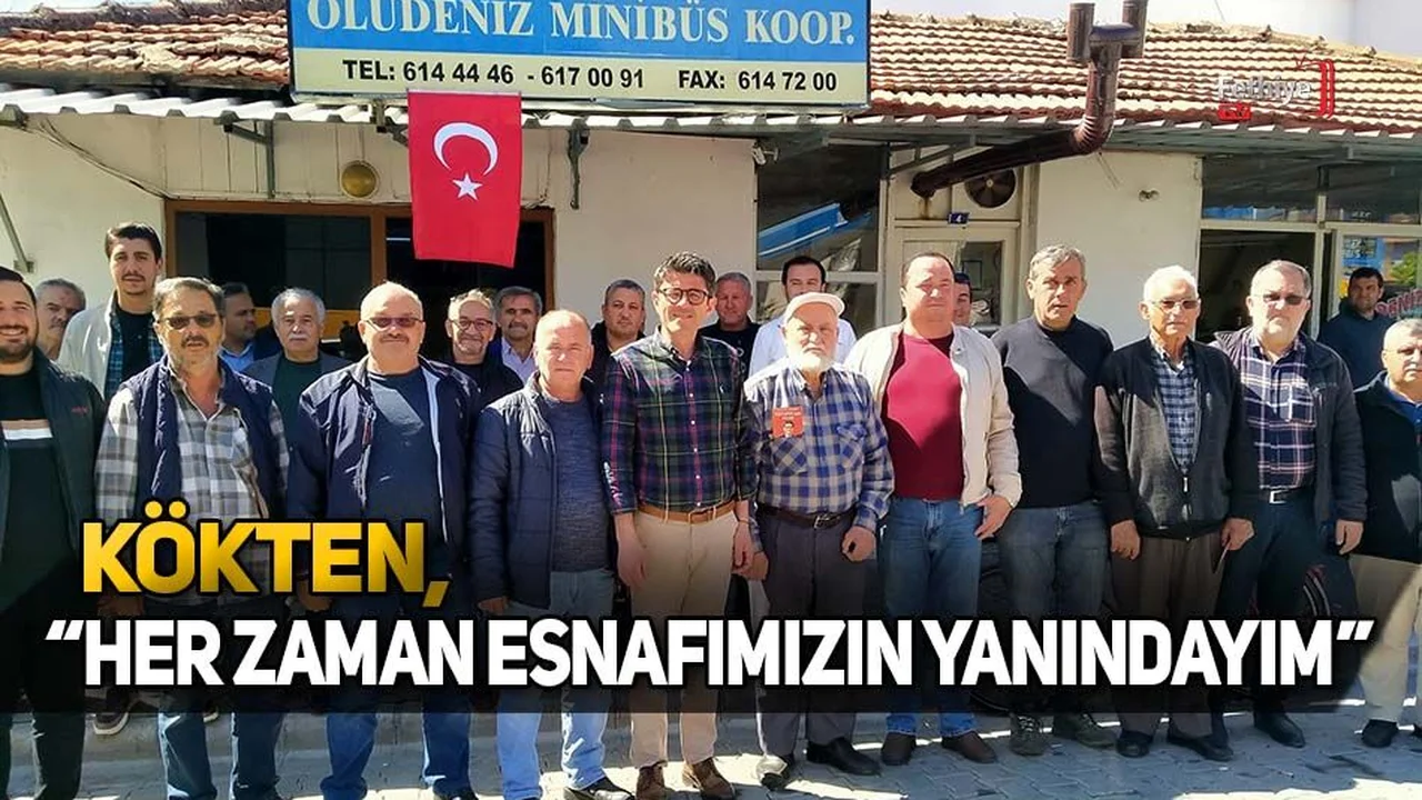 Kökten, Kooperatif Üyelerinin Sorunlarını Dinledi
