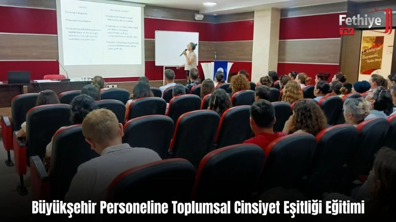 Büyükşehir Personeline Toplumsal Cinsiyet Eşitliği Eğitimi