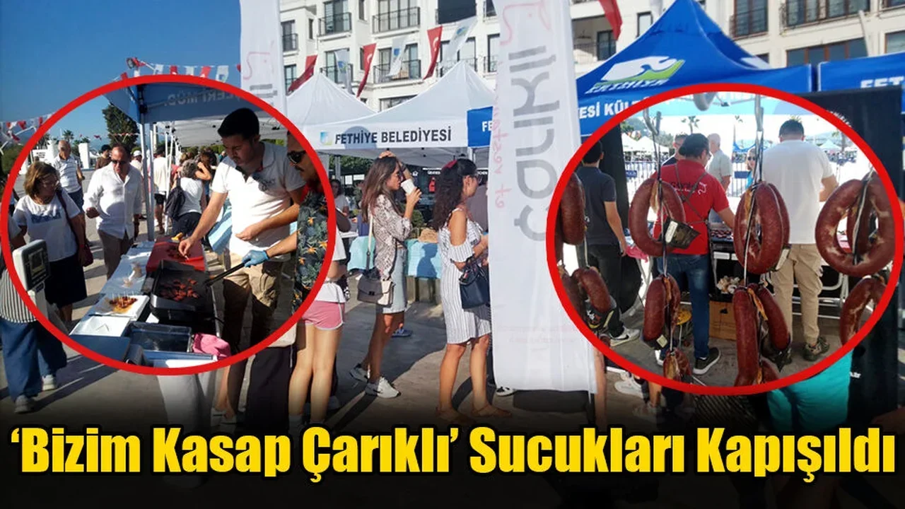 ‘Bizim Kasap Çarıklı’ Sucukları Kapışıldı