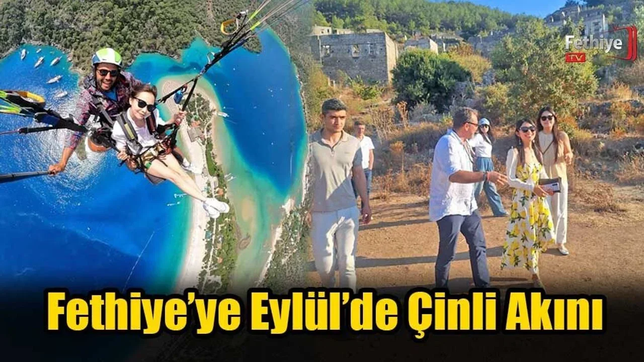 Fethiye’ye Eylül’de Çinli Akını