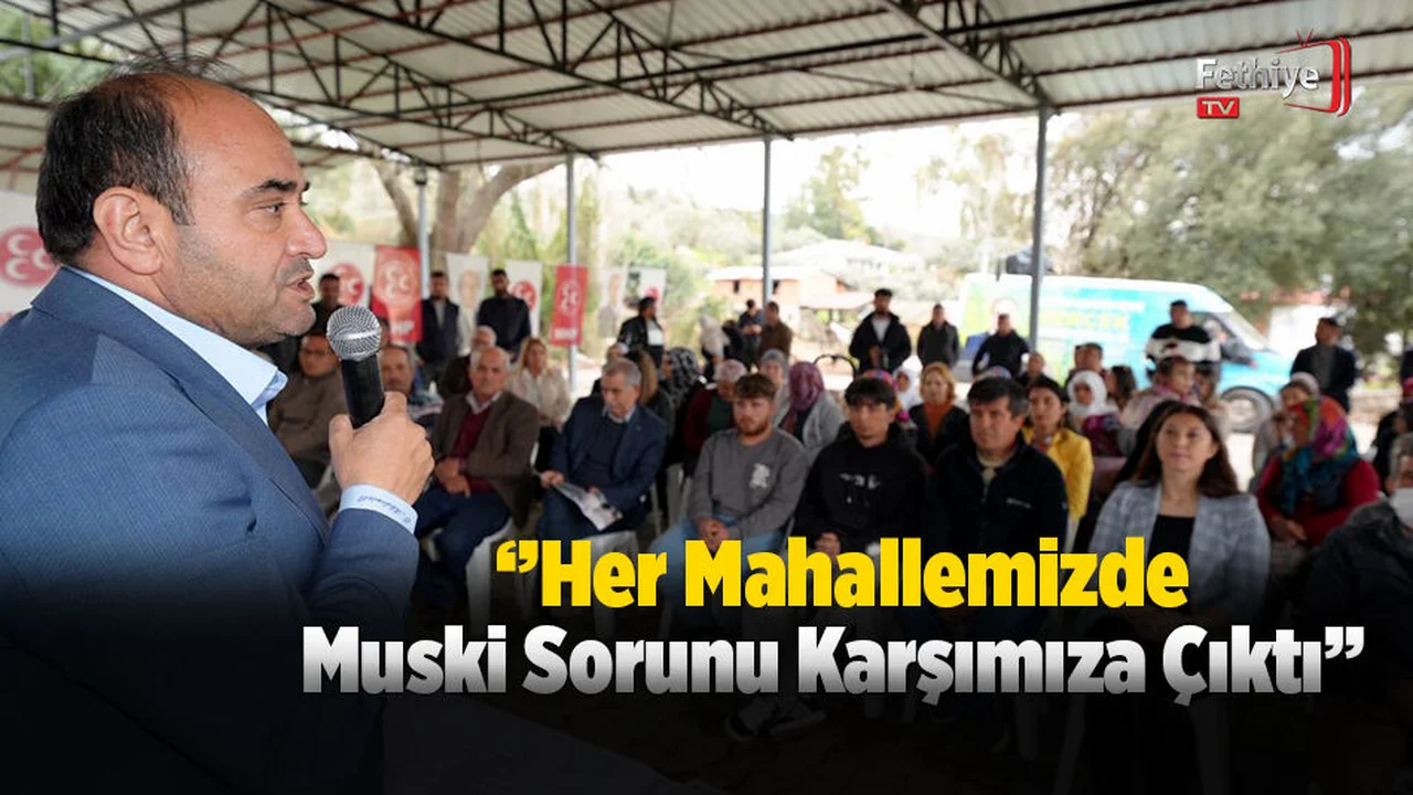 Akdenizli: “Muğla’nın 13 İlçesiyle Eşit Su Bedeli Ödemek Zorunda Değiliz”