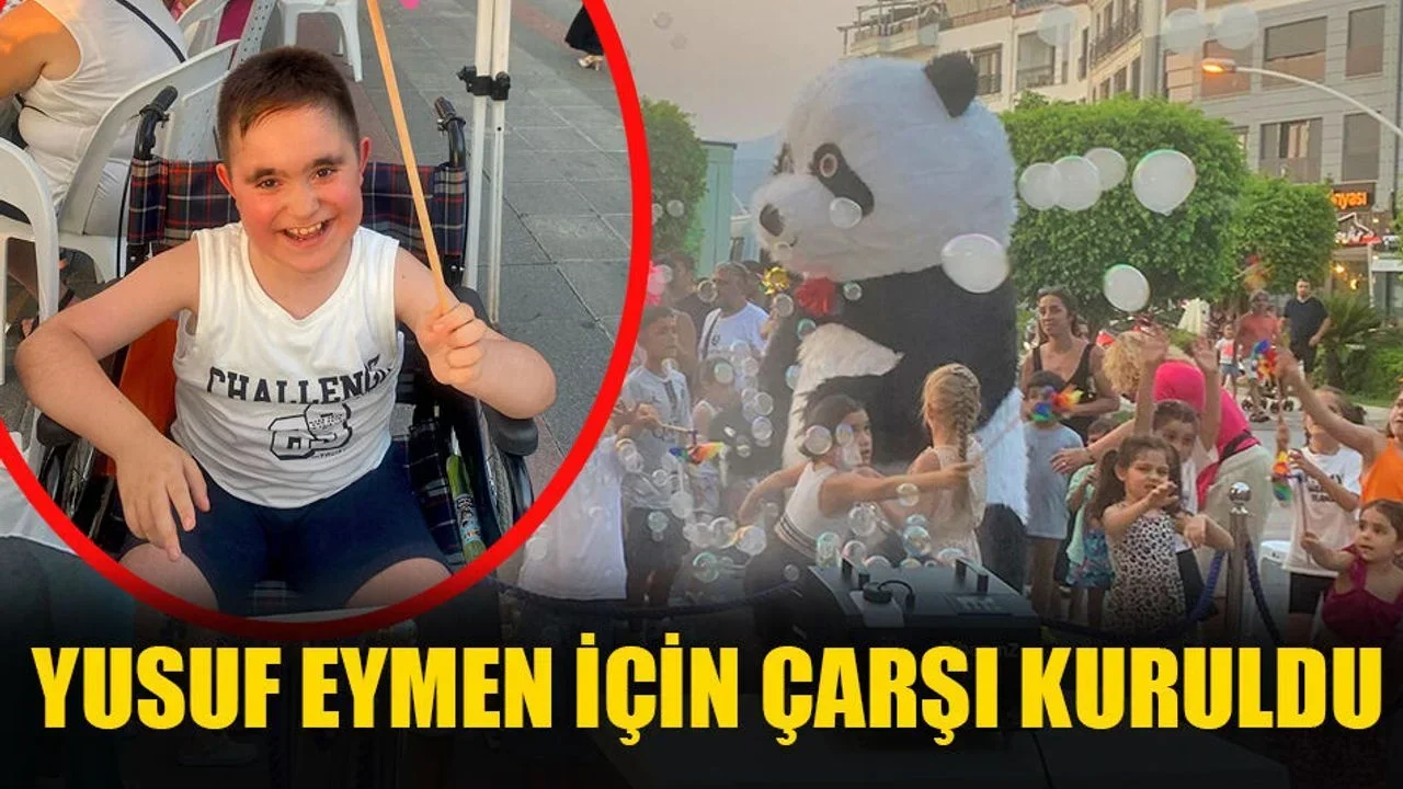Fethiye’de Yusuf Eymen İçin Bir Kıvılcım Yaktılar