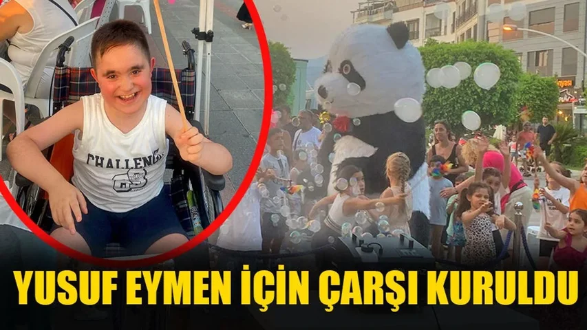 Fethiye’de Yusuf Eymen İçin Bir Kıvılcım Yaktılar