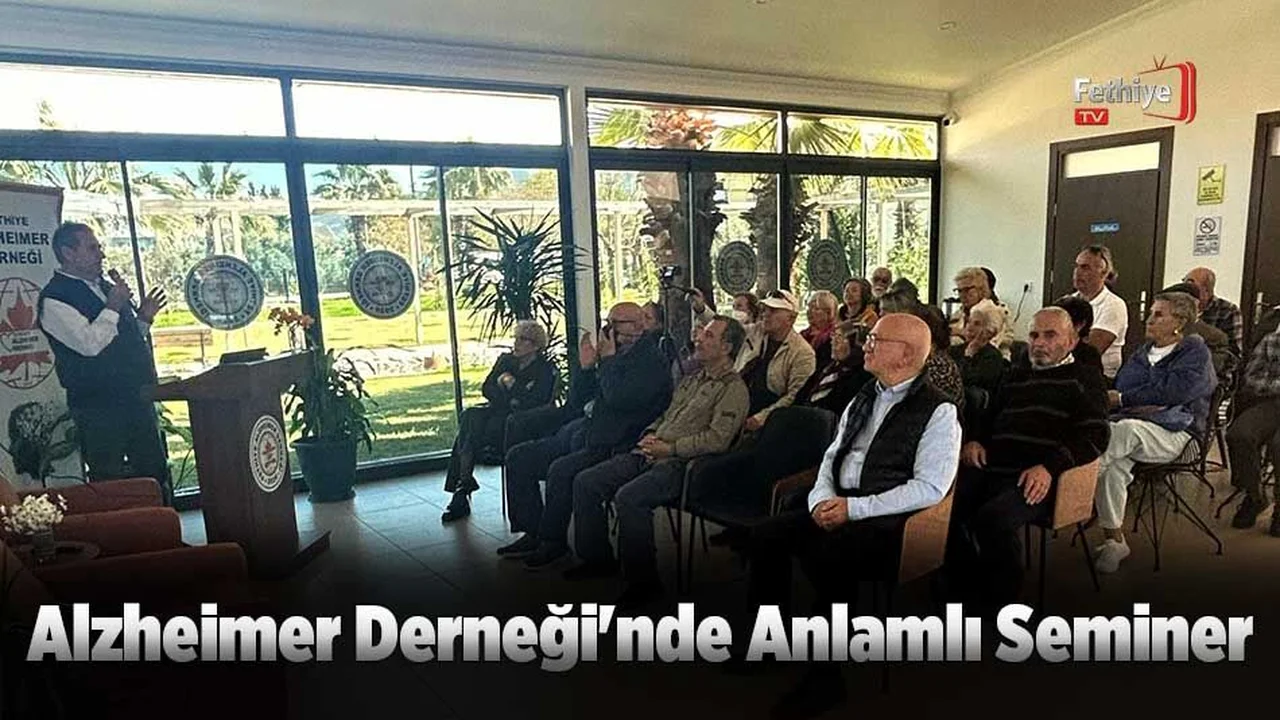 Alzheimer Derneği'nde Anlamlı Seminer