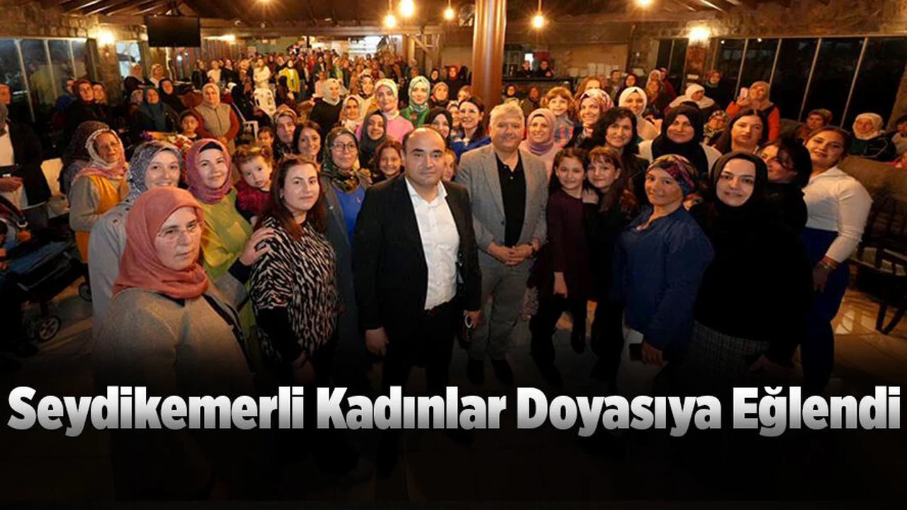 Başkan Akdenizli’den Seydikemer’li Kadınlara Eğlence Jesti