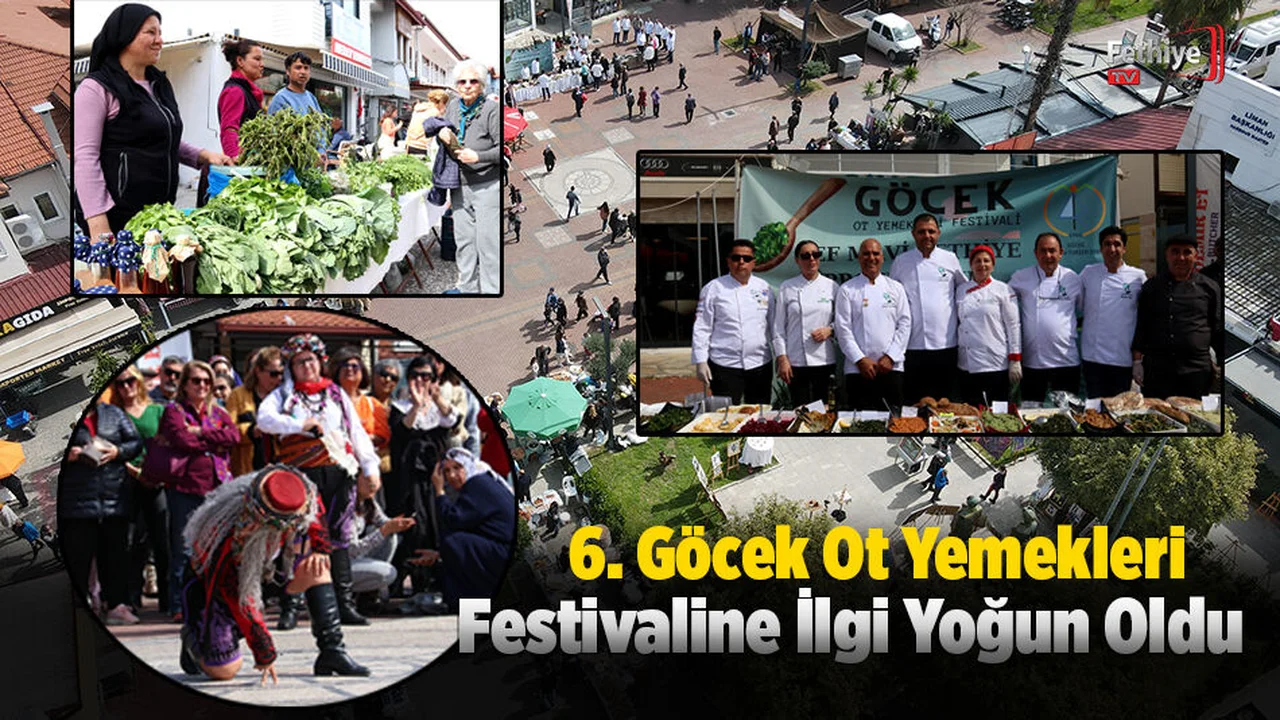 6. Göcek Ot Yemekleri Festivaline İlgi Yoğun Oldu