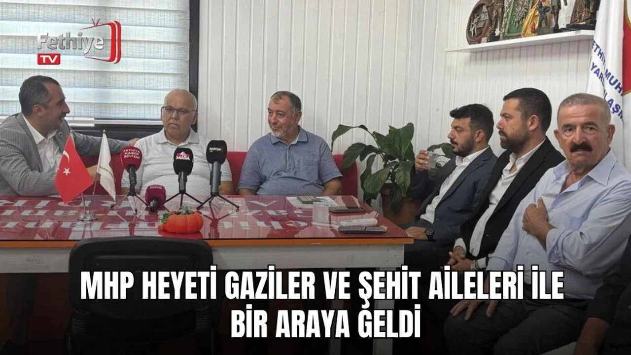 MHP Heyeti Gaziler Ve Şehit Aileleri İle Bir Araya Geldi