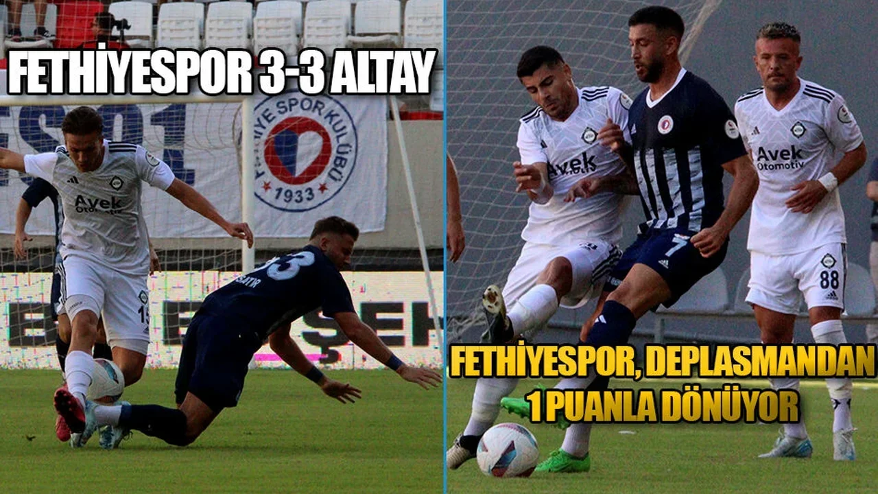 Fethiyespor, Deplasmandan 1 Puanla Dönüyor