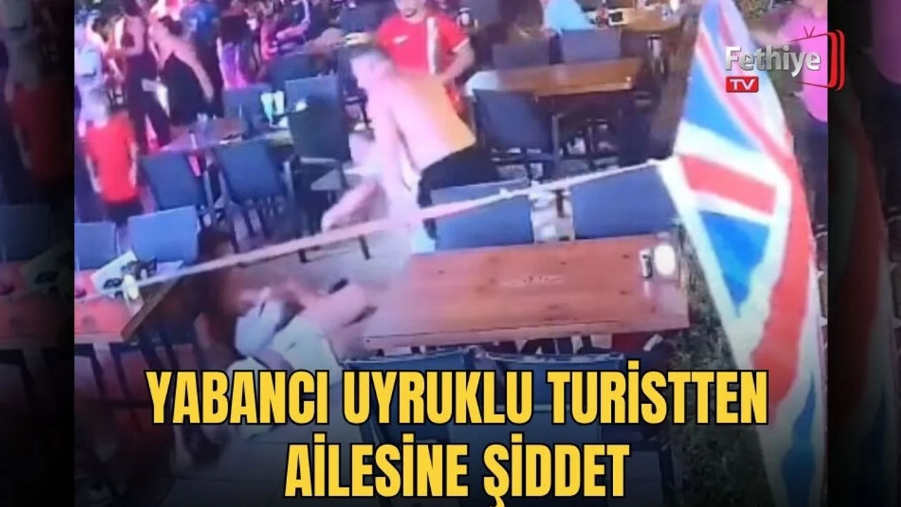 Yabancı Uyruklu Turistten Ailesine Şiddet