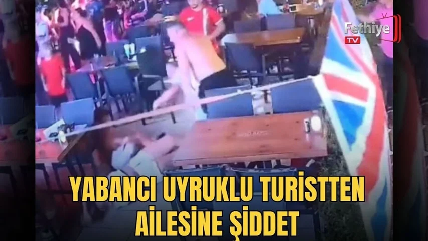 Yabancı Uyruklu Turistten Ailesine Şiddet