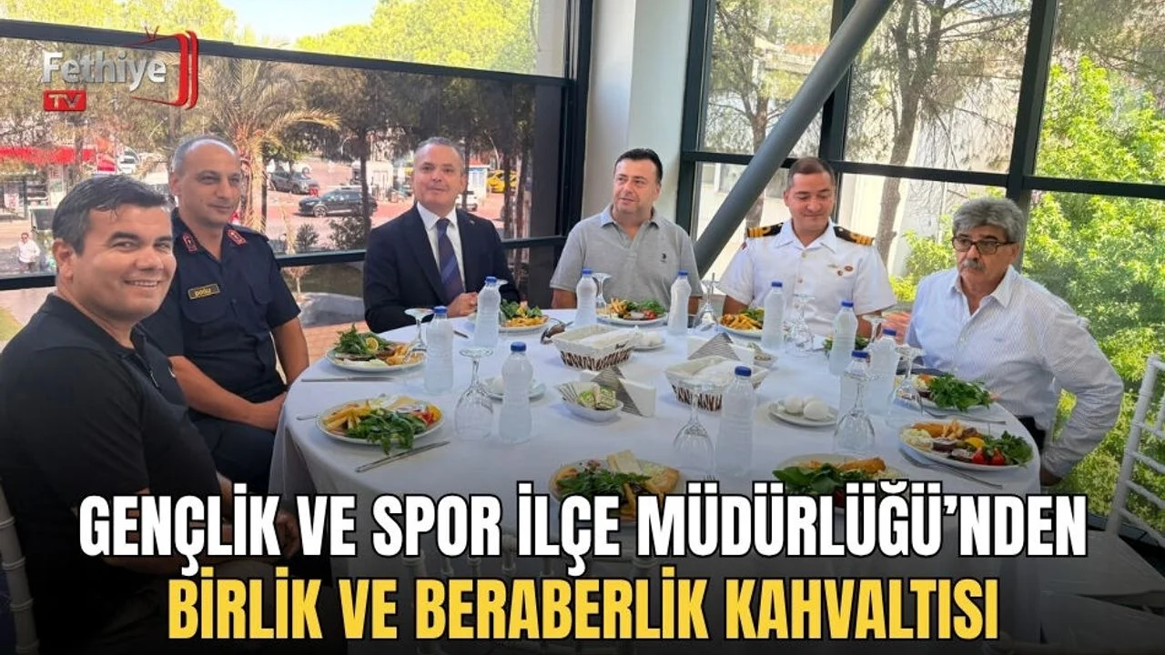 Gençlik ve Spor İlçe Müdürlüğü’nden Birlik ve Beraberlik Kahvaltısı