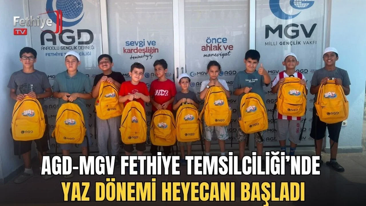 AGD-MGV Fethiye Temsilciliği’nde Yaz Dönemi Heyecanı Başladı: Gençler Hem Öğreniyor Hem Eğleniyor!