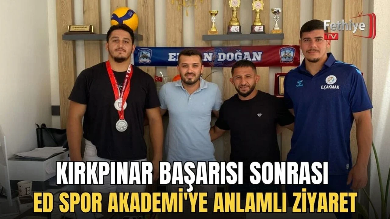 Kırkpınar Başarısı Sonrası Ed Spor Akademi'ye Anlamlı Ziyaret