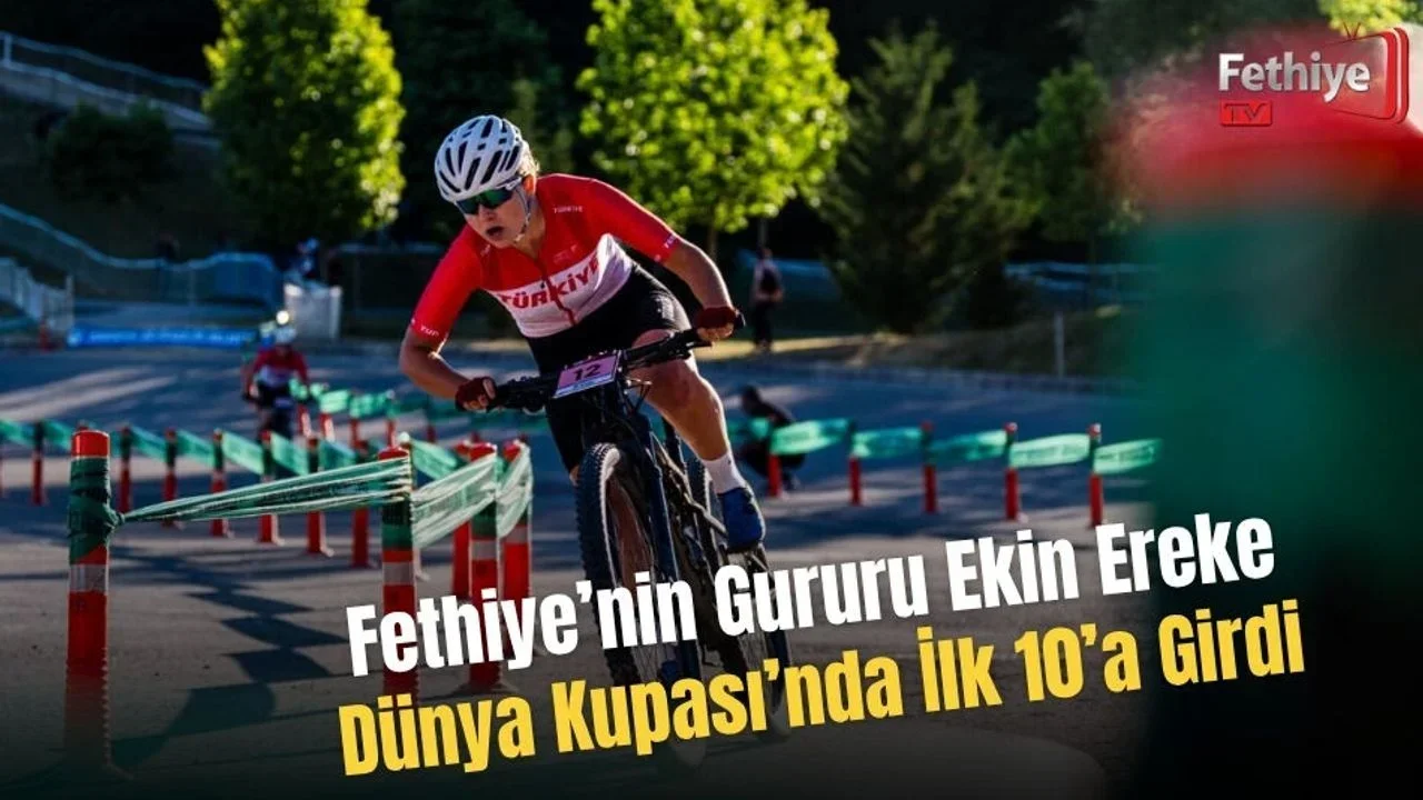 Fethiye’nin Gururu Ekin Ereke Dünya Kupası’nda İlk 10’a Girdi