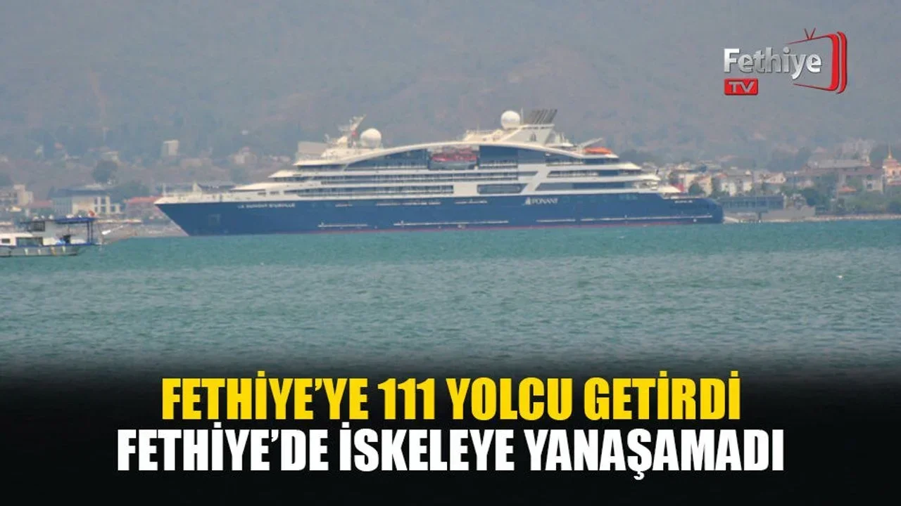 Fethiye’ye 111 Yolcu Getirdi