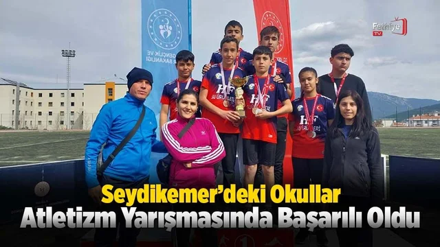 Seydikemer’deki Okullar Atletizm Yarışmasında Başarılı Oldu