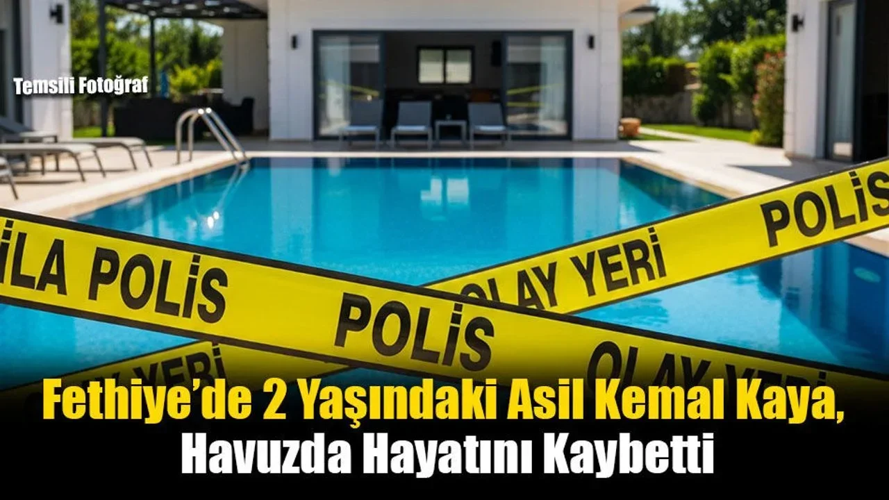 Fethiye’de 2 Yaşındaki Asil Kemal Kaya, Havuzda Hayatını Kaybetti