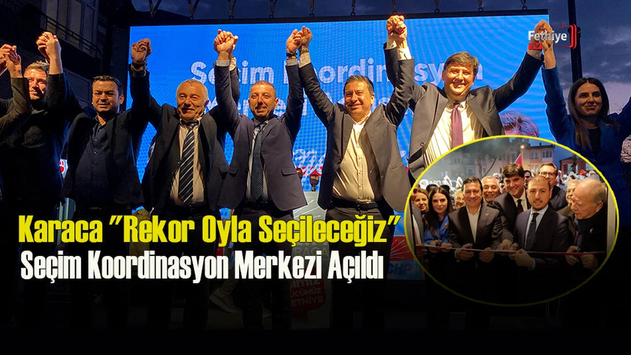 Seçim Koordinasyon Merkezi Törenle Açıldı