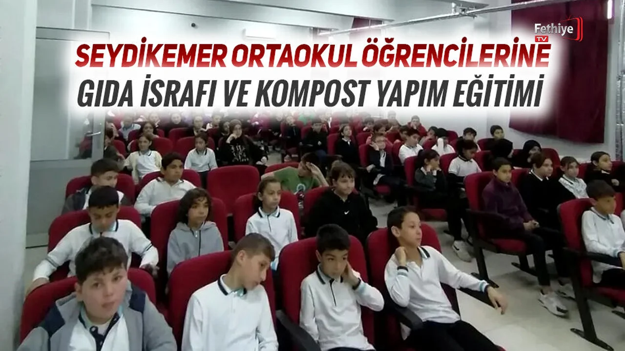 Ortaokul Öğrencilerine Gıda İsrafı Ve Kompost Yapım Eğitimi