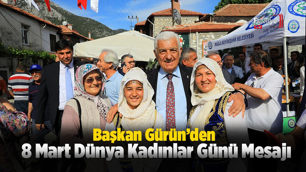 Başkan Gürün’den 8 Mart Dünya Kadınlar Günü Mesajı