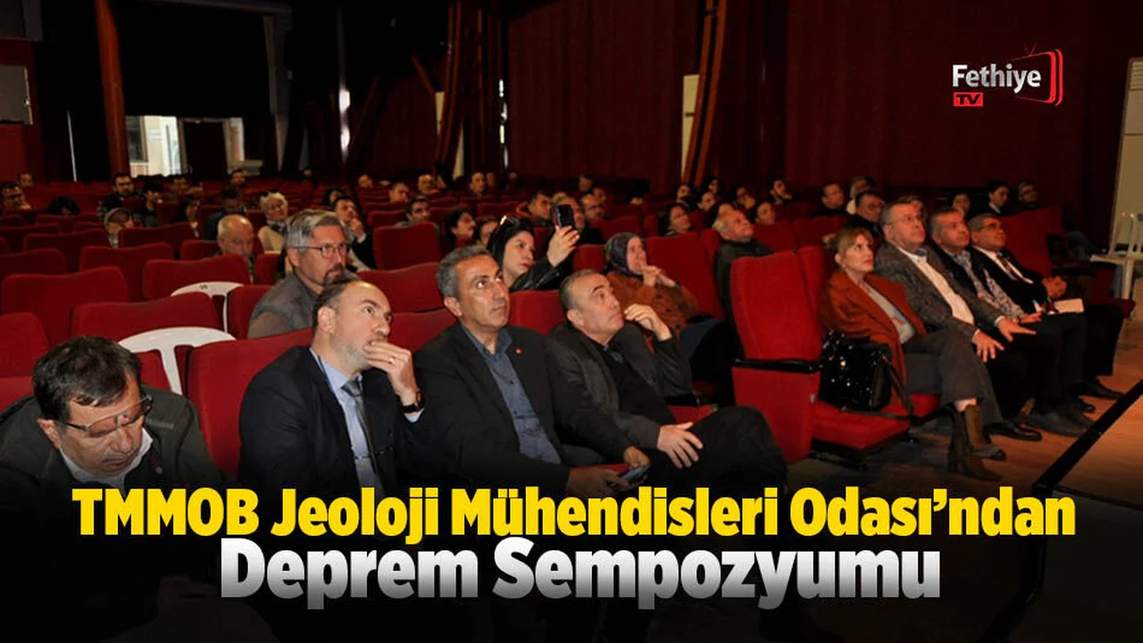 Deprem Haftasında Bilinçlendirme Sempozyumu Yapıldı