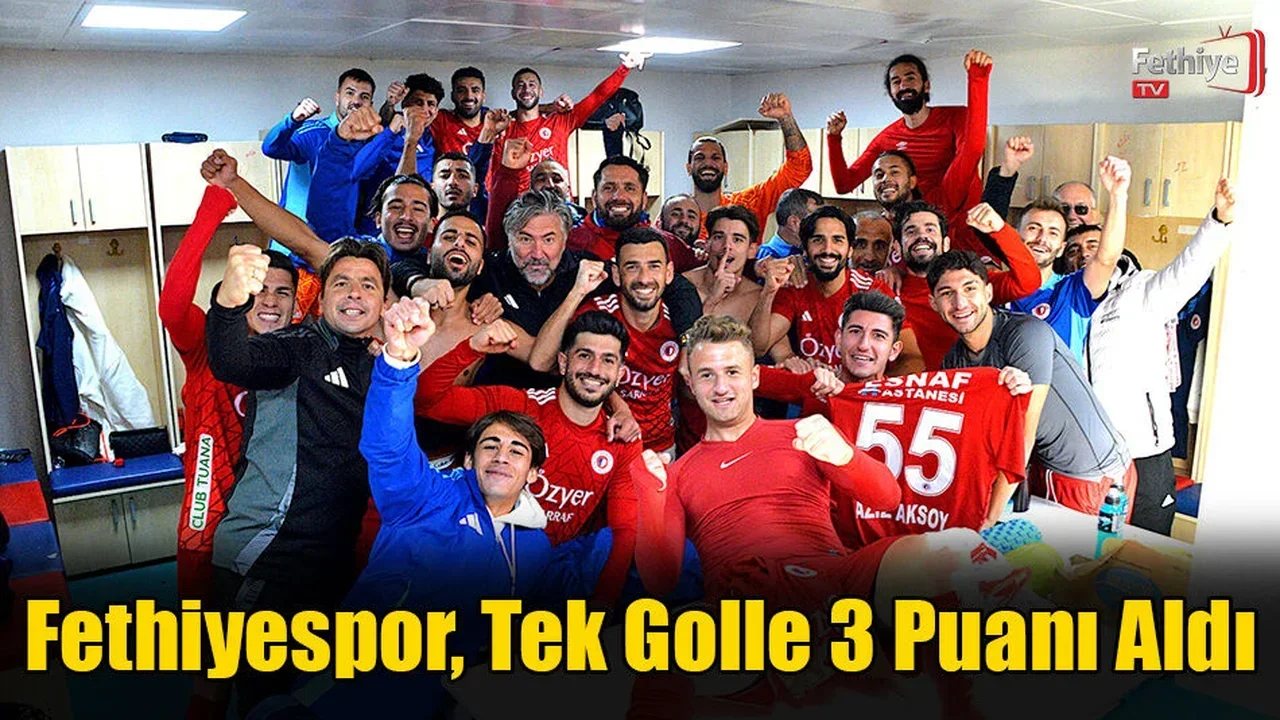 Fethiyespor, Deplasmandan 3 Puanla Dönüyor