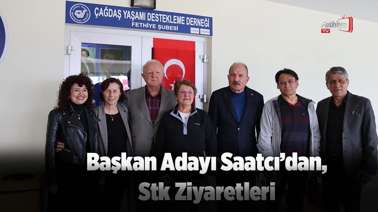 Başkan Adayı Saatcı’dan, Stk Ziyaretleri