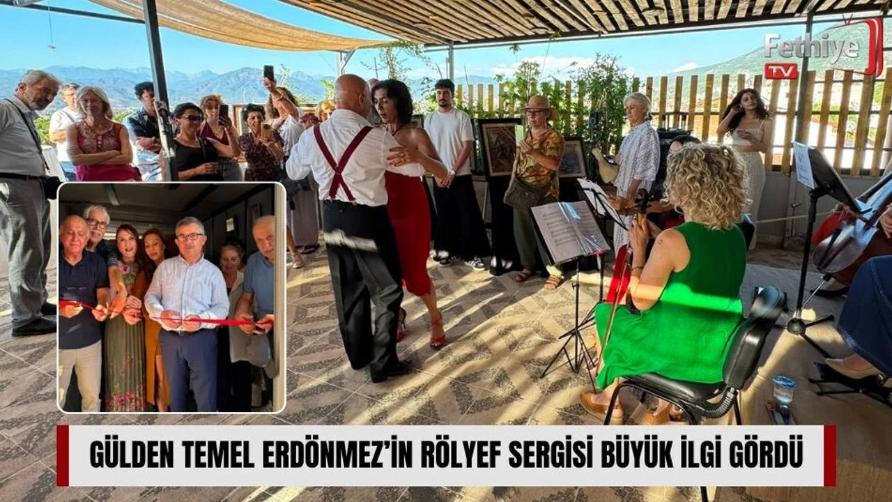 Gülden Temel Erdönmez’in Rölyef Sergisi Büyük İlgi Gördü
