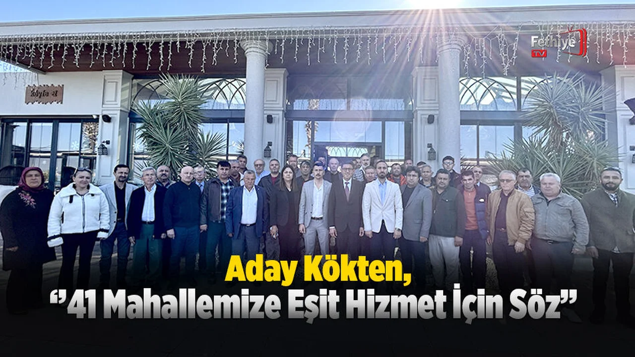 Kökten, Mahalle Başkanları İle Kahvaltıda Bir Araya Geldi