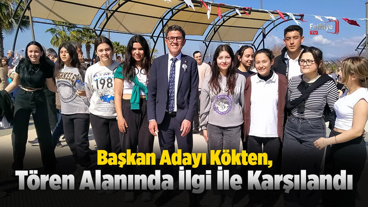 Başkan Adayı Kökten, Anma Törenine Katıldı