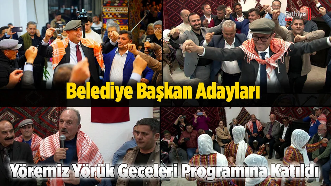 Yöremiz Yörük Geceleri Programı Belediye Başkan Adaylarını Ağırladı