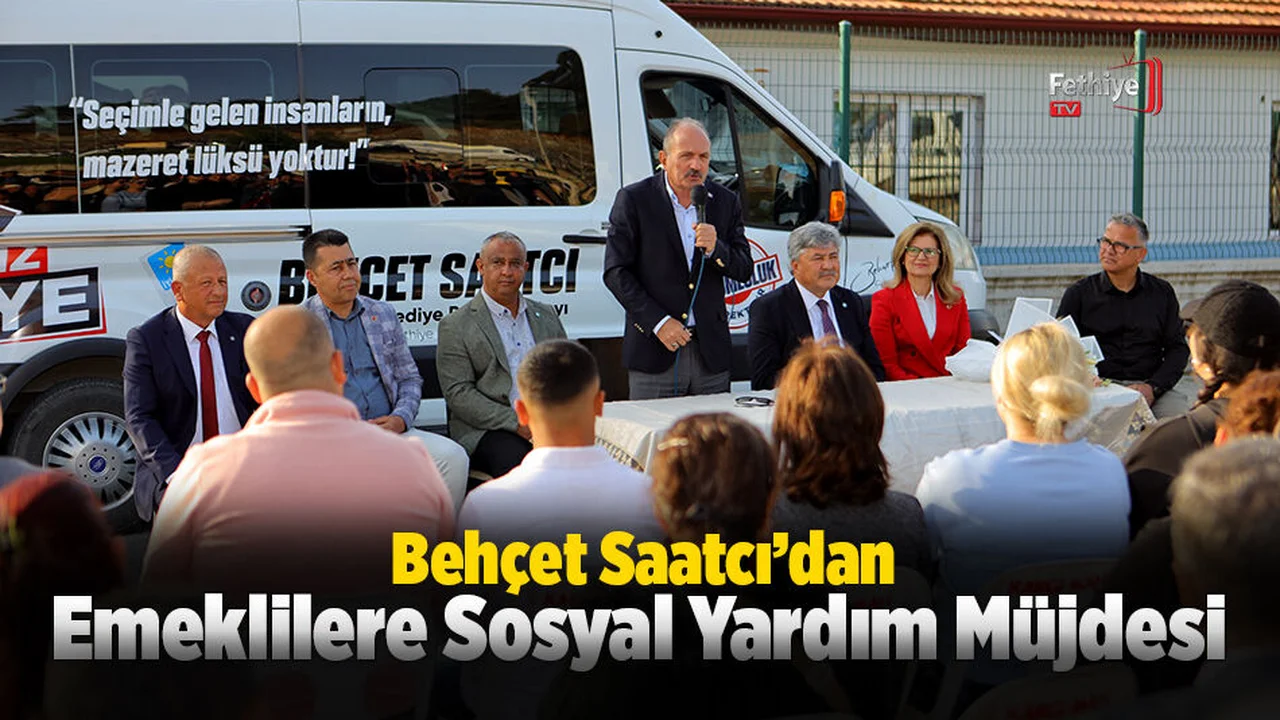 Saatcı'dan Emeklilere Müjde