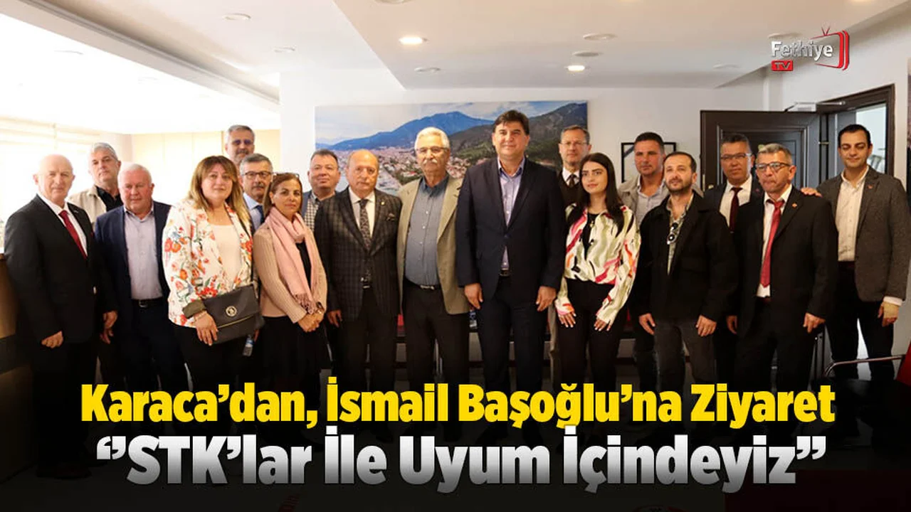 Karaca’dan, İsmail Başoğlu’na Ziyaret
