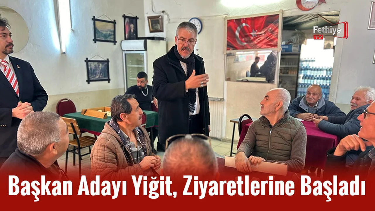 Başkan Adayı Yiğit, Ziyaretlerine Başladı